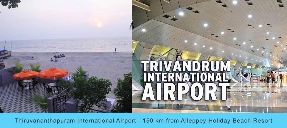 Alleppey Holiday Beach Resort Alappuzha Екстер'єр фото