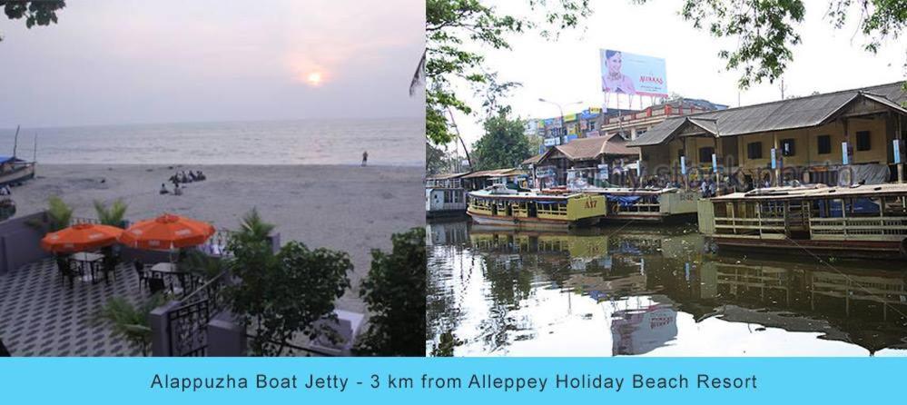 Alleppey Holiday Beach Resort Alappuzha Екстер'єр фото