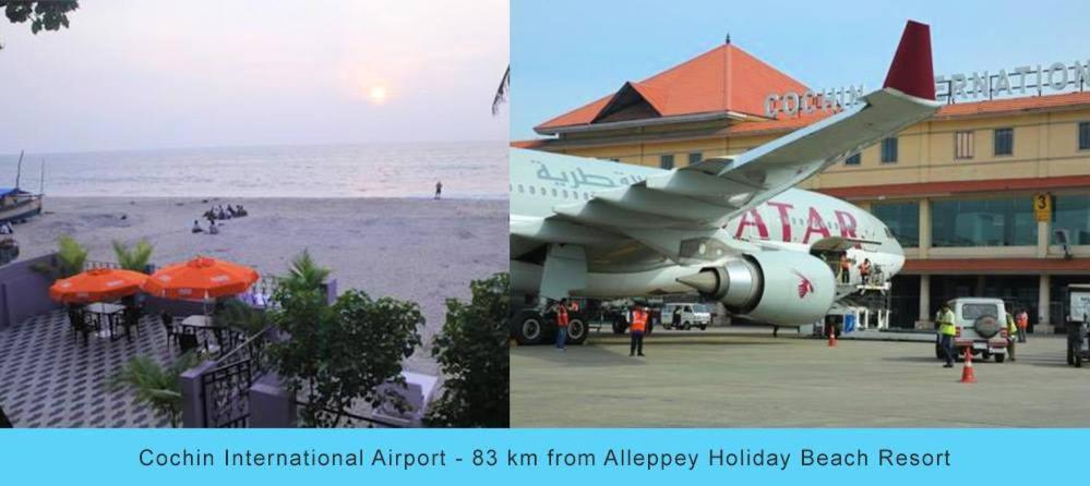 Alleppey Holiday Beach Resort Alappuzha Екстер'єр фото