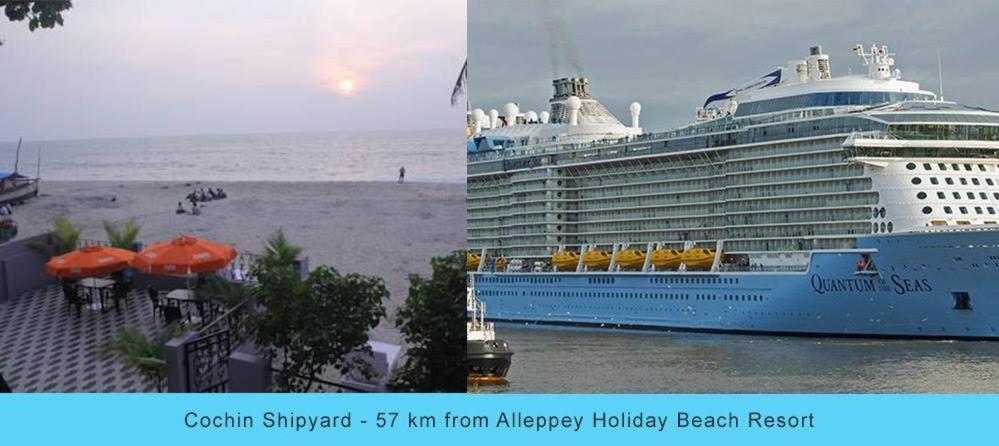 Alleppey Holiday Beach Resort Alappuzha Екстер'єр фото